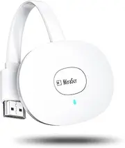 4K Wireless HDMI Display Dongle Adapter, TIMBOOTECH Miracast Streaming Video/Audio Receiver Adapter for iPhone/iPad/iOS/Android/Mac/Laptop/PC for TV/Projector/Monitor