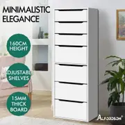 ALFORDSON Wardrobe Clothes Closet Storage Cabinet 7 Drawers White