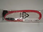 20" SATA Data Cables Straight/Right Angle Down Pack of 5 (Five) 17629-*3
