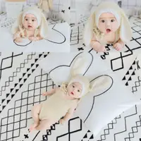 在飛比找蝦皮購物優惠-KKNiNi 新款優惠 寶寶百天照 拍照服裝 兔子造型 兒童