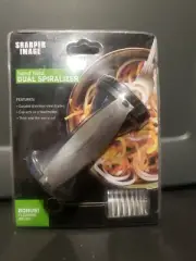 Sharper Image Hand Held Dual Spiralizer W/ Brush New In Package.