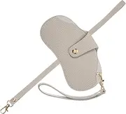 [DEARMAMY] Sunglass Case Soft for Travel Portable Eyeglass Holder Hanging Sunglasses Organizer Stylish Sturdy Storage Box