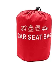 Car Seat Travel Bag, Stroller Bag For Airplane, Travel Car Seat, Waterproof Stroller Bag With Padded Adjustable Backpack Shoulder Straps, Ideal Gate Check Bag For Air Travel, Fits Convertible Car Seat