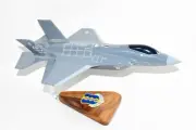 Lockheed Martin® F-35A Model®, 33rd Fighter Wing, 16" Mahogany Scale Model