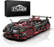 [ZYLEGEN] Race Car Toy Model Building Kit,Collectible Model Building Set and Race Engineering Toy,Sports Car Construction Kit for Boys, Girls, and Teen Builders Ages 8+(3,333Pcs)
