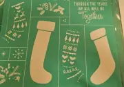 Chalk Couture Transfer/ Stencil- Size B- New Reusable Christmas Stockings