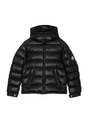 Moncler Kids New Maya Quilted Shell Jacket - Black - 14A (14 Years) 14A (14 years)