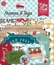 Echo Park - Farmer's Market - Frames & Tags Ephemera 33/pk