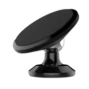 Universal Air Vent Metal Magnetic Car Mount Holder for Iphone Samsung Gps Smartphone BLACK COLOR
