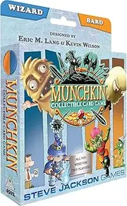Steve Jackson Games Current Edition Munchkin Ccg Wizard and Bard Starter Set Board Game