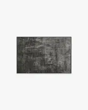 60' x 90' | Machine Washable Runner Rug | Kid & Pet Friendly | Indoor Rug | Impasto Greyscale Rug | Ruggable