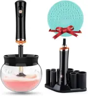 Makeup Brush Cleaner and Dryer Machine Electric Cosmetic Make up Brushes Set Cle