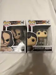 attack on titan funko pop ymir’s titan and Bertholdt hoover