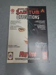 Sanctum Oppositions Online Game Print Ad 2000 7x10 Great To Frame