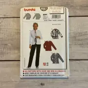 Burda 8067 Sewing Pattern Coat Jacket Princess Seams Miss Size 10-22 UNCUT