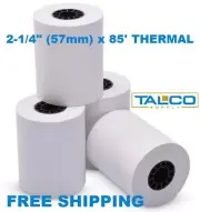 (10) CLOVER MINI & MOBILE (2-1/4" x 85') THERMAL PAPER ROLLS ~FREE SHIPPING~