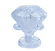 31579 CLEAR DIAMOND 3D CRYSTAL JIGSAW PUZZLE 43 PIECES FUN ACTIVITY DIY GIFT