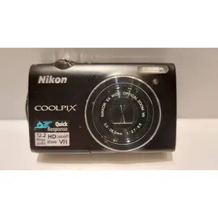 破屏 零件機 NIKON COOLPIX S5100 數位相機 不附電池 # 6A