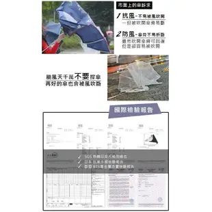 【Carry Umbrella】 星星與海豚 三折傘(水藍) CA-1510(水藍)