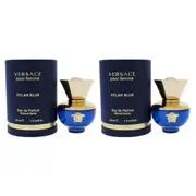 Dylan Blue by Versace for Women - 1 oz EDP Spray - Pack of 2