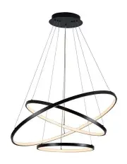 [Lexi Lighting] Trinity LED Pendant Light Small in Black