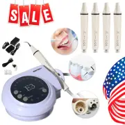Dental Ultrasonic Piezo Scaler 5*Tips fit EMS Cavitron Woodpecker+ 4*Handpiece