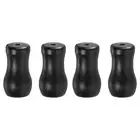 4Pcs Cord Knobs, 30mm Window Blind Tassels Plastic Pull Cord, Black