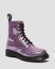 Dr. Martens Women's 1460 Pascal Snake Metallic Suede Boots - 5, I3(B90T)