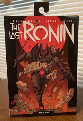 NECA Teenage Mutant Ninja Turtles The Last Ronin New Footbot Action Figure NEW