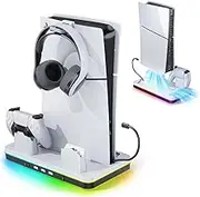 Mytrix PS5 Silm Fast Charing Stand RGB Cooling Fan