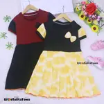 KARIN DRESS 英國 BABY-6 歲女童連衣裙中袖連衣裙派對連衣裙進口可愛圖案