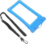DECORNIJIA 1pc Phone Protection Bag Floatable Cellphone Dry Bag for Beach Swimming Fishing Water Activities Durable TPU Material with Touch Screen Pouch