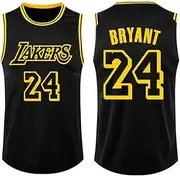 KARFRI #24 Kobe Basketball Jersey,Unisex Sleeveless Sports Vest Shirt Basketball OutfitBasketball Sportswear, T-Shirt Vest Shorts, Youth Sweatshirt #8 Fan Basketball Jersey,E-XXL