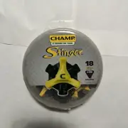 18 Champ Stinger Golf Spikes - Tri-Lock. Tour Lock & Fast Twist W/Container