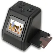 CCYLEZ Film and Slide Scanner with 2.0 Inch LCD Screen, Convert Color and B and W Negatives Slides 135, 126, 110 Film to High Resolution 12MP JPEG Digital Photos