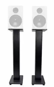(2) Rockville 36” Studio Monitor Speaker Stands For Rockville APM8W