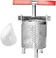 [YWJLQH] Vegetable Press and Lemon Juicer for Cider Production in Commercial Settings, 3L with Feet
