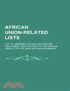 在飛比找三民網路書店優惠-African Union-related Lists