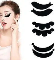 Wzenclave Reusable Eye Pads, Eyelash Perm Pads, Silicone Under Eye Patches Lash Lift Cover Eyelash Curler Pads Rods Eyelash Perm Silicone Pad Under for Lash Dye Soft Eyelash Extension Tools