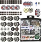 Dremel EZ725 70-Piece All-Purpose Rotary Tool Accessory Set With Storage Kit ...