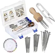 Daseeme Needle Felting Kit Needle Felting Starter Kit Fibre Yarn Needle Scissors Felting Supplies for DIY Crafting Felting Wool Art Use
