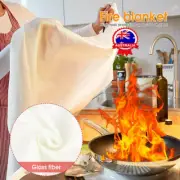 Fire Blanket 1m/1.5m For Home Office Caravans Emergency Australian Standard AU