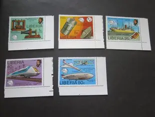 【雲品3】賴比瑞亞Liberia 1976 Sc 742-7 space set MNH庫號#B507 51759