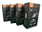 4pieceLED Flood Lights RGB Color Changing 300W Equivalent Outdoor, 30W Bluetooth