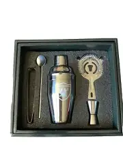 BRAND NEW 5 Piece Bar Set Cocktail Shaker Bartender Kit NFL LV Raiders Football