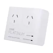 Crest PWU02905 Dual Socket Surge Protector