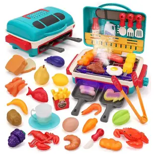 【CuteStone】兒童趣味烤肉噴霧聲光組合玩具