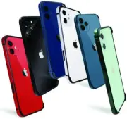 VARA iPhone 12 Mini/Pro/Max Bumper Case with Aluminum w/ Raised Edge Protection
