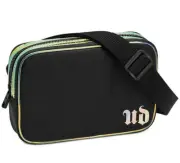 Urban Decay Black Iridescent Rainbow Fanny Pack Makeup Bag