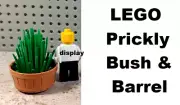 LEGO Barrel Prickly Bush Tree Nougat Light Brown Whiskey Half Barrell Wedding